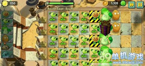 植物大战僵尸2神秘埃及第15关图文攻略