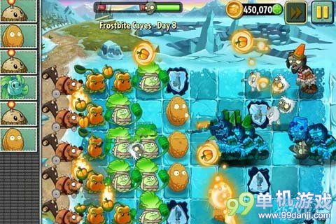 植物大战僵尸2冰霜洞穴第8关图文过关攻略