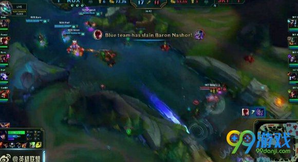 lol2016全球总决赛10月22日SKTvsROX第三场文字战报