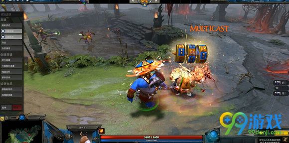 dota2 2016不朽3蓝胖武器特效外观展示图