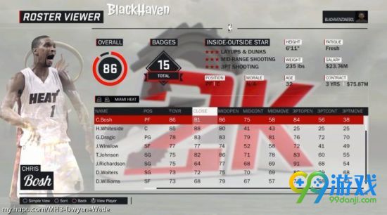 NBA2K17球员能力值介绍 全球员能力值图文详解