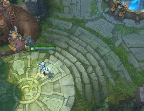 lol7.1版本大元素使拉克丝视觉效果改动gif特效展示