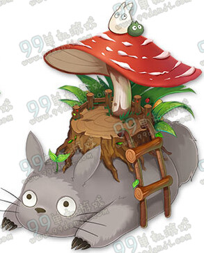 QQ飞车龙猫骑士怎么样 双人骑宠龙猫骑士各阶段形态一览