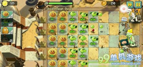 植物大战僵尸2神秘埃及第2关图文攻略