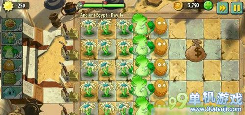 植物大战僵尸2神秘埃及第14关图文攻略