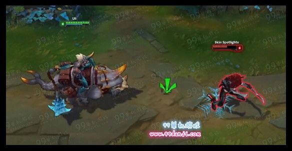 LOL6.2野兽猎手瑟庄妮新皮肤特效展示视频分享