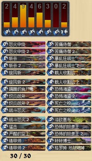 炉石传说国服当前环境新版奴隶战卡组心得分享