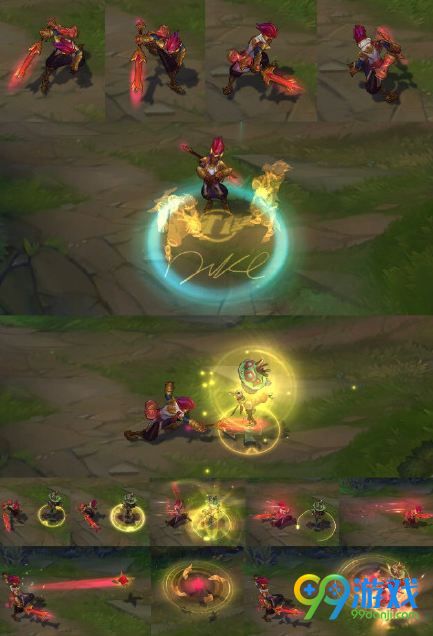 LOL2016 SKT T1总决赛皮肤特效 2016SKTT1冠军皮肤