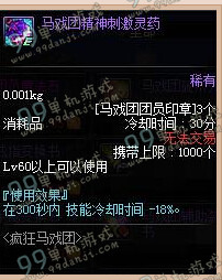 DNF11月新版马戏团地下城改版公告 新版马戏团改动说明