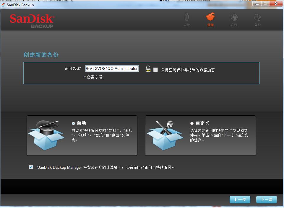 SanDisk Backup 