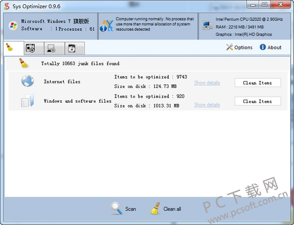 Sys Optimizer