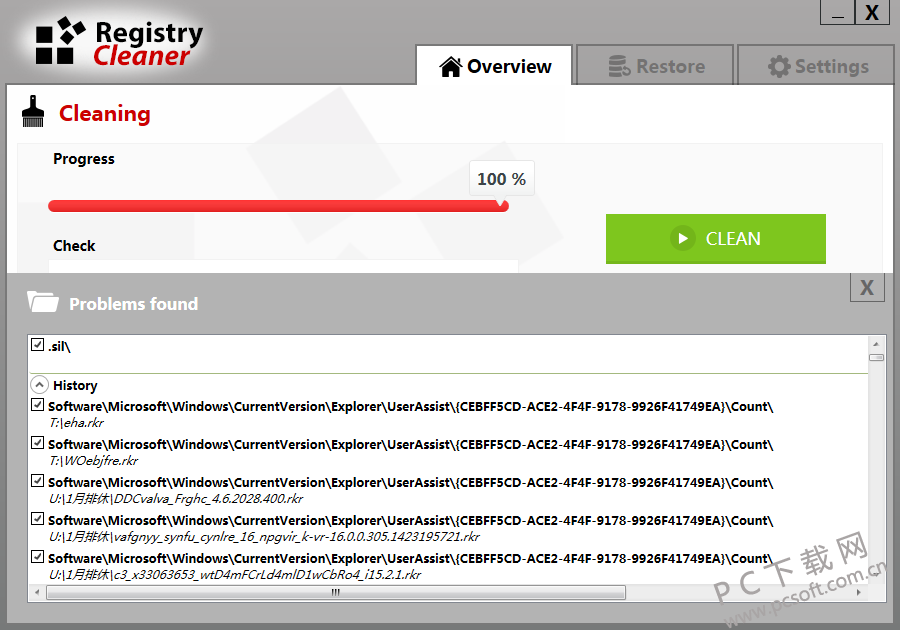abelssoft registry cleaner plus