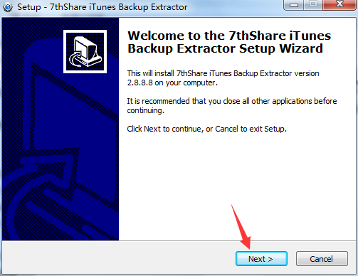 7thShare iTunes Backup Extractor 2.8.8.8 官方版