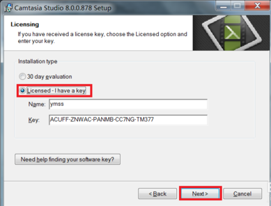 Camtasia Studio