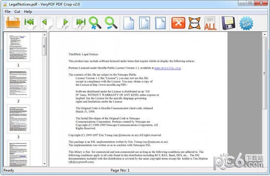 VeryPDF PDFCrop(PDF裁剪软件)