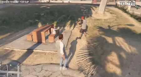 GTA5诡异随机事件视频 GTA5让人目瞪口呆的BUG