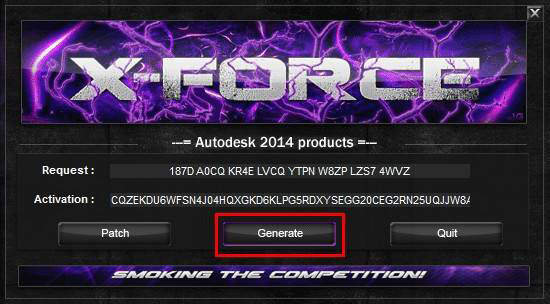 CAD2014怎样使用注册机？
