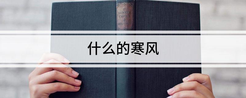 什么的寒风