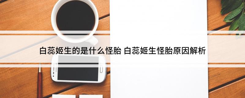 白蕊姬生的是什么怪胎 白蕊姬生怪胎原因解析