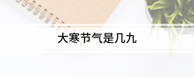 大寒节气是几九