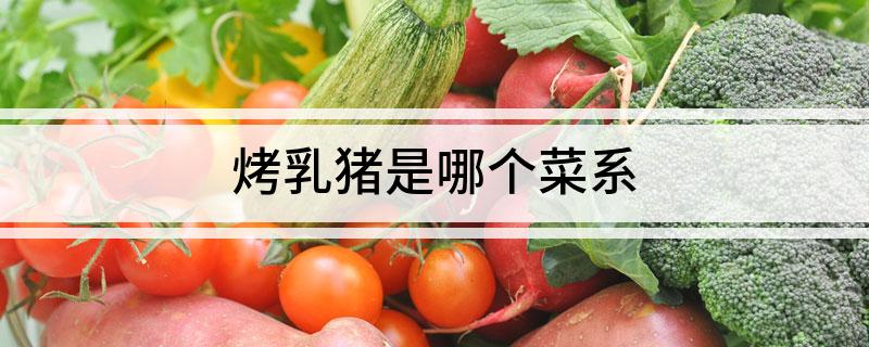 烤乳猪是哪个菜系
