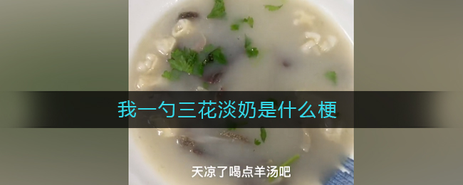 我一勺三花淡奶是什么梗_我一勺三花淡奶是什么意思