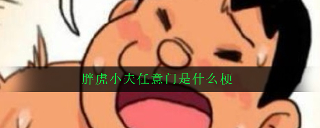 胖虎小夫任意门是什么梗_出处意思详解