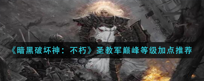 暗黑破坏神不朽圣教军巅峰等级怎么加点_圣教军巅峰等级加点推荐