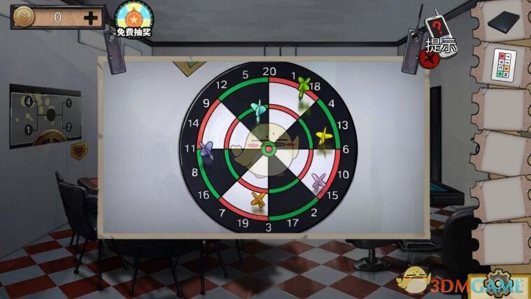 《密室逃脱绝境系列11游乐园》第八章攻略大全