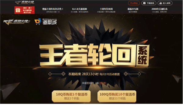 cf王者轮回8月要消耗多少个钥匙_cf王者轮回活动