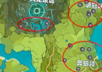 原神2022白铁矿最多位置