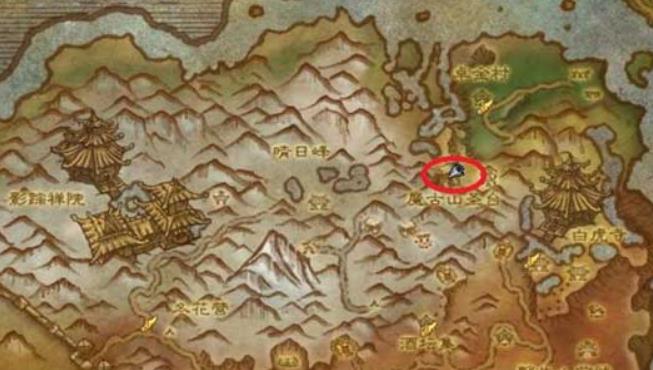 魔兽世界魔古山宝库入口在哪-魔古山宝库入口坐标