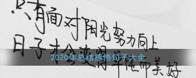 2020年总结感悟句子_朋友圈个人总结短句大全