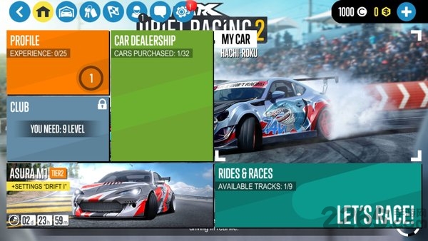 carx漂移赛车2官方正版 v1.23.0 安卓中文版 1