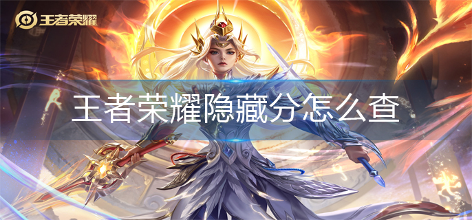 王者荣耀隐藏分怎么查_隐藏分查询方法
