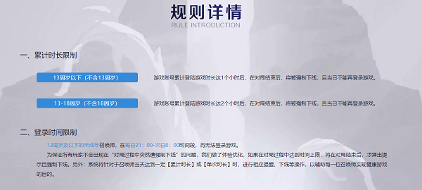 王者荣耀2020防沉迷系统规则是什么