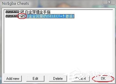 NDS模拟器金手指怎么用？