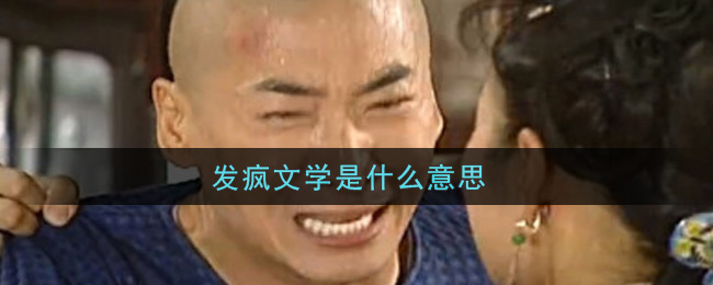 发疯文学是什么意思_发疯文学意思介绍