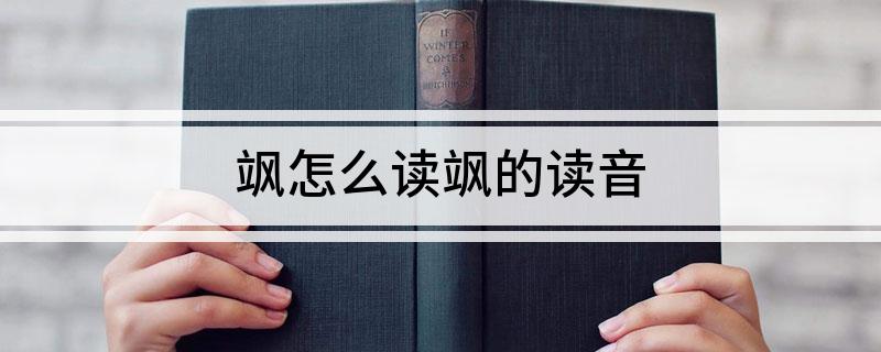 飒怎么读飒的读音