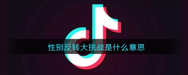 性别反转大挑战是什么意思_抖音性别反转大挑战是什么梗含义出处