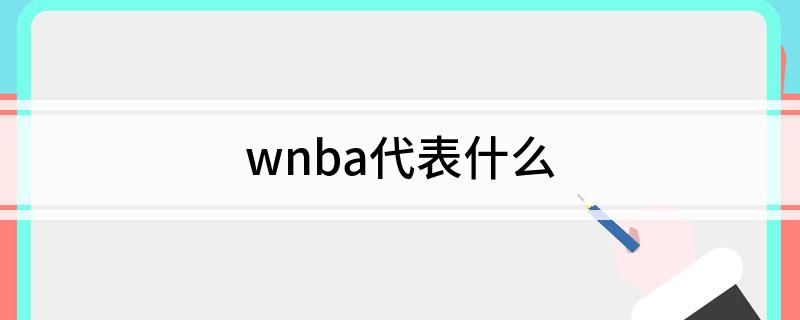 wnba代表什么