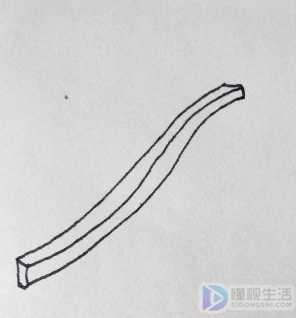 滑滑梯简笔画怎么画