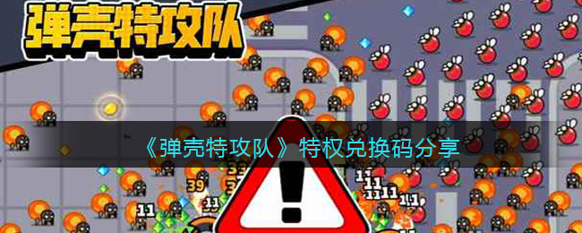 弹壳特攻队特权兑换码是什么_特权兑换码分享