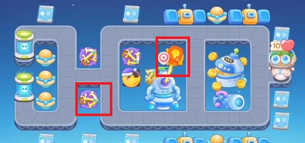 保卫萝卜4太空穿越第4关怎么过-太空穿越第4关金萝卜攻略