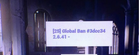 绝地求生25global ban什么意思_25ban是啥意思_绝地求生