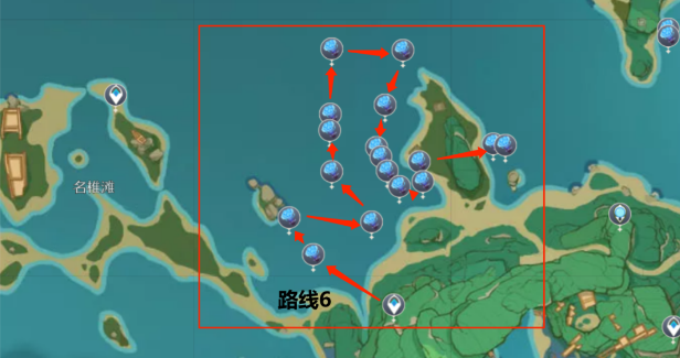 原神海灵芝分布图一览