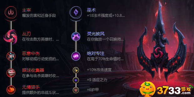 英雄联盟不祥之刃怎么出装