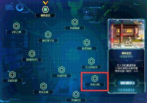 DNF永恒大陆在哪