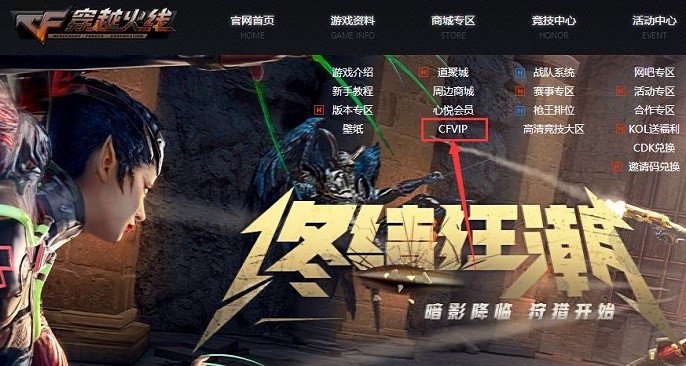 cfvip在哪里看,cf查看vip方法
