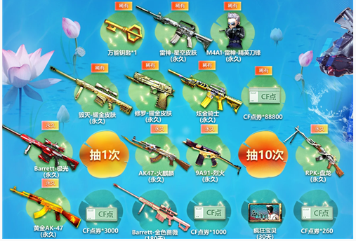CF夏日冰点狂欢季活动在哪参加_CF夏日冰点狂欢季活动一览